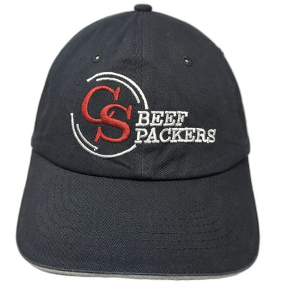 Bucks Bags CS Beef Packers Baseball Cap Black One Size Strapback Hat Logo