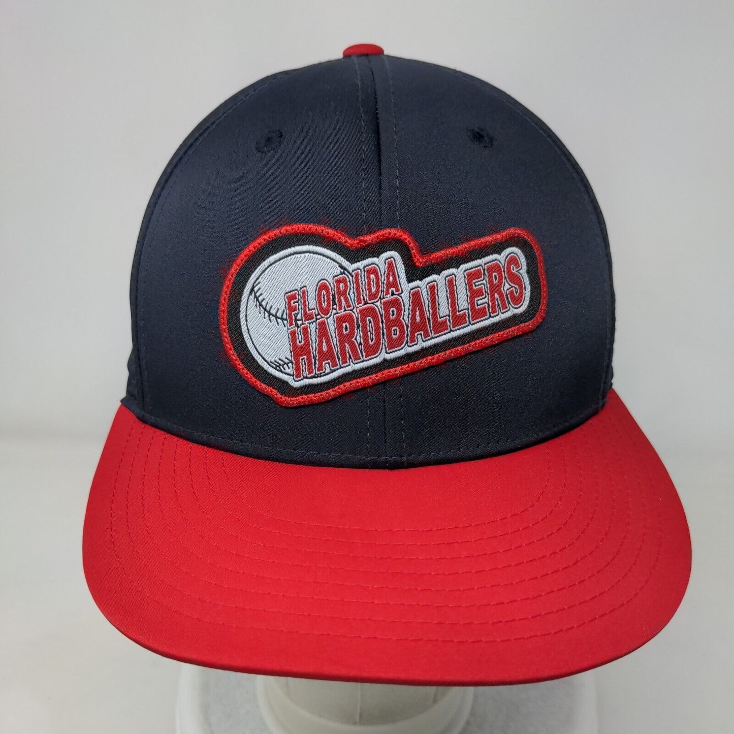 Florida Hardballers Patch Fitted Hat Multi S/M Colorblock Richardson
