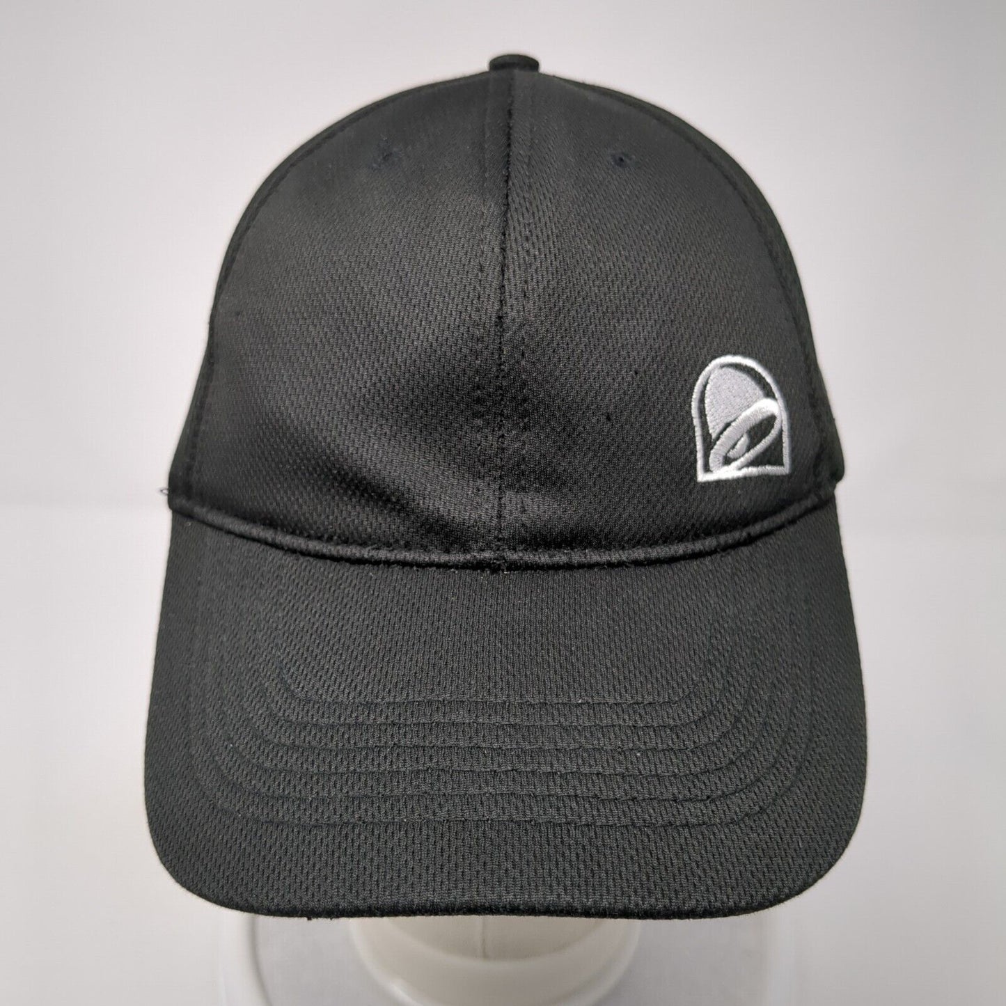 Taco Bell Snapback Hat Black One Size Adjustable Embroidered 6 Panel