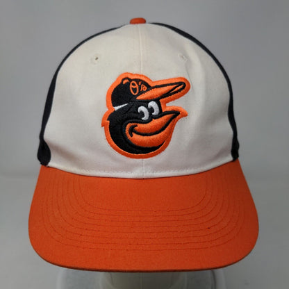 OC Sports Men's Strapback Hat Multicolor OSFM Embroidered Baltimore Orioles Logo