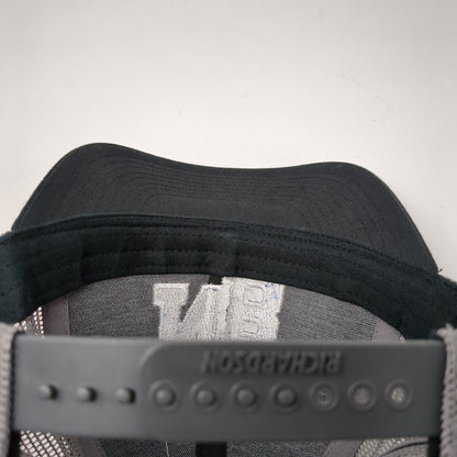 NB Snapback Trucker Hat Black OSFA Adjustable Embroidered Mesh Back Richardson