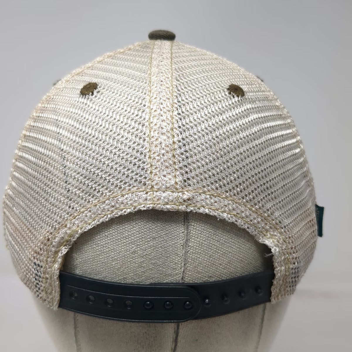 Legacy Trucker Hat Gray One Size IdaPac Mesh Snapback Patch Green Underbrim