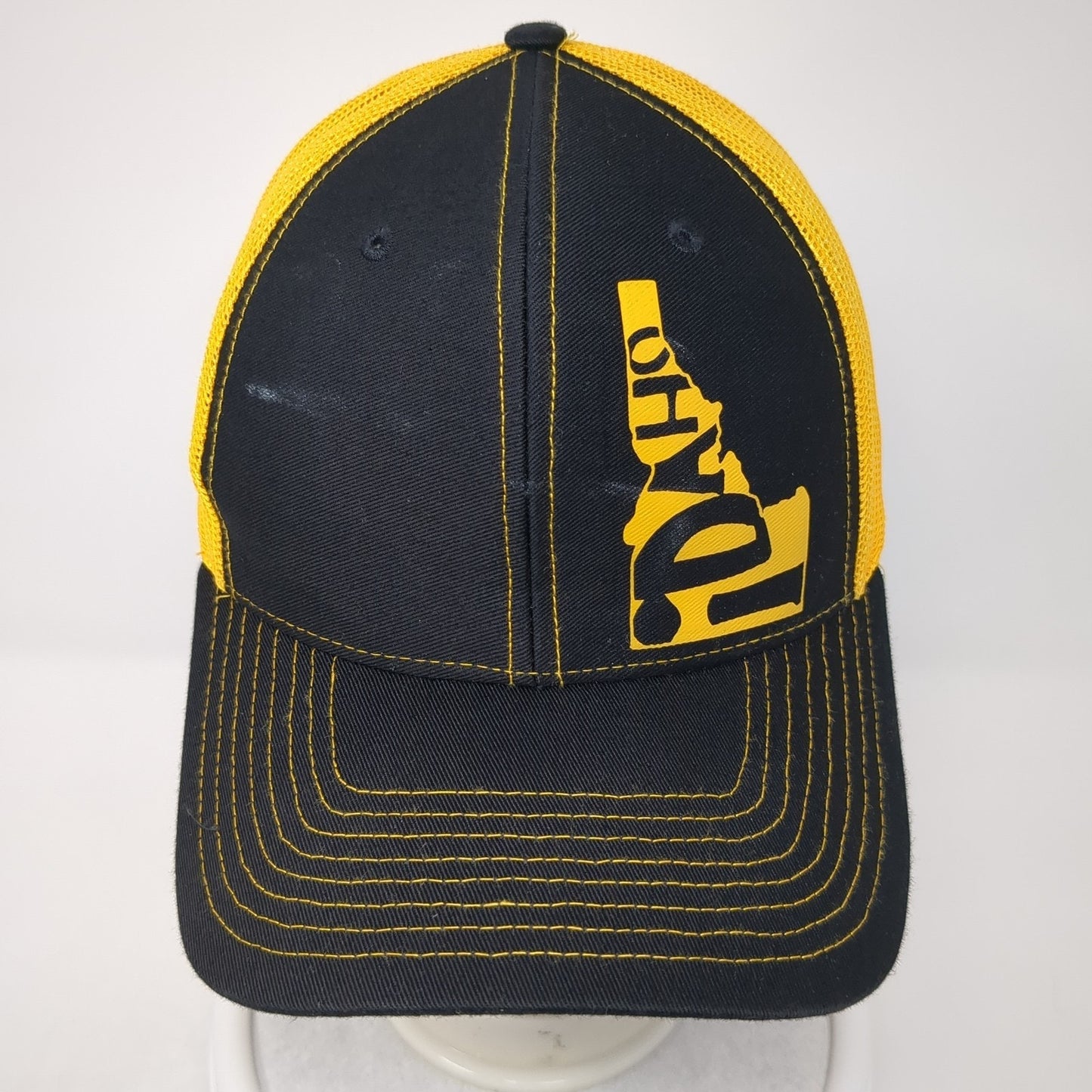 Idaho Snapback Mesh Back Trucker Hat Multi One Size Colorblock Richardson