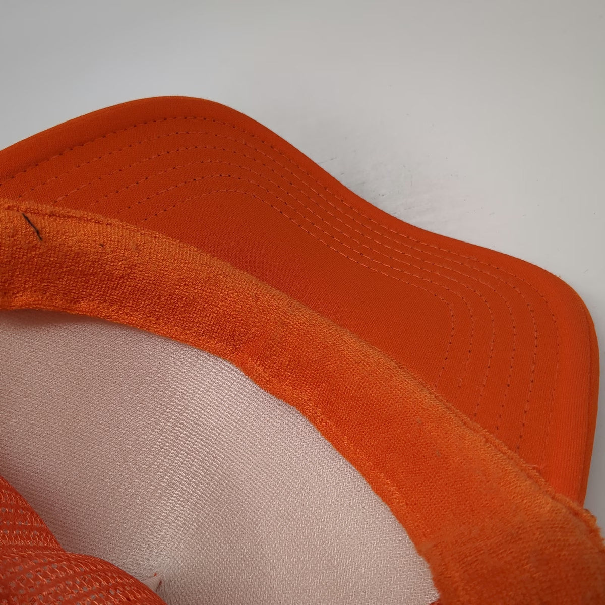 Otto Trucker Hat Orange One Size Barre Bae Nbrhd Fitness Mesh Back Snapback