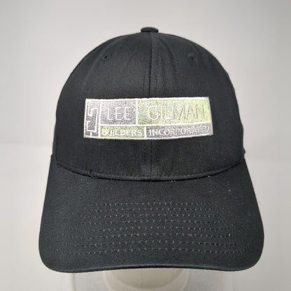 Lee Gilman Builders Inc Fitted Hat Black S-M Embroidered Flexfit Yupoong