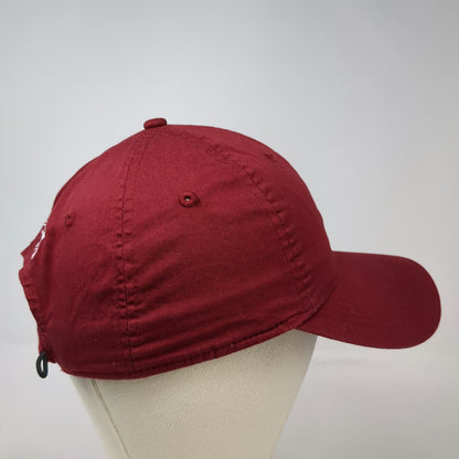Ahead Baseball Cap Red One Size Winged Foot Golf HSBC Premier Cotton Hat