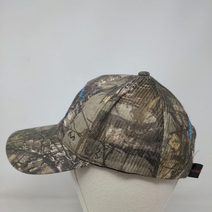 Gene's Custom Slaughtering Strapback Hat Camouflage One Size Port Authority