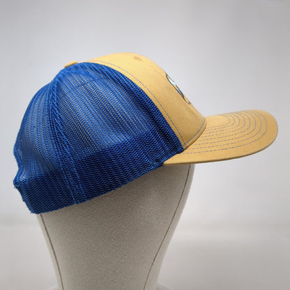 Richardson Snapback Trucker Hat Multi One Size Mesh Back Embroidered