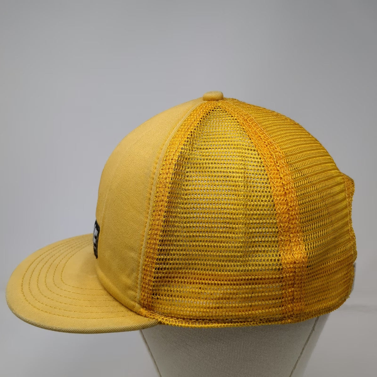 Coal NWALPINE Trucker Hat Yellow One Size Mesh Snapback Patch Seattle Headwear