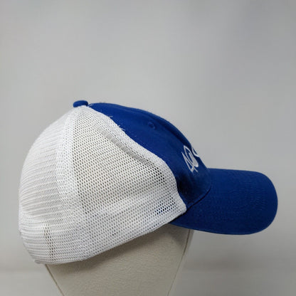 4Ocean Snapback Mesh Back Trucker Hat Blue One Size Colorblock