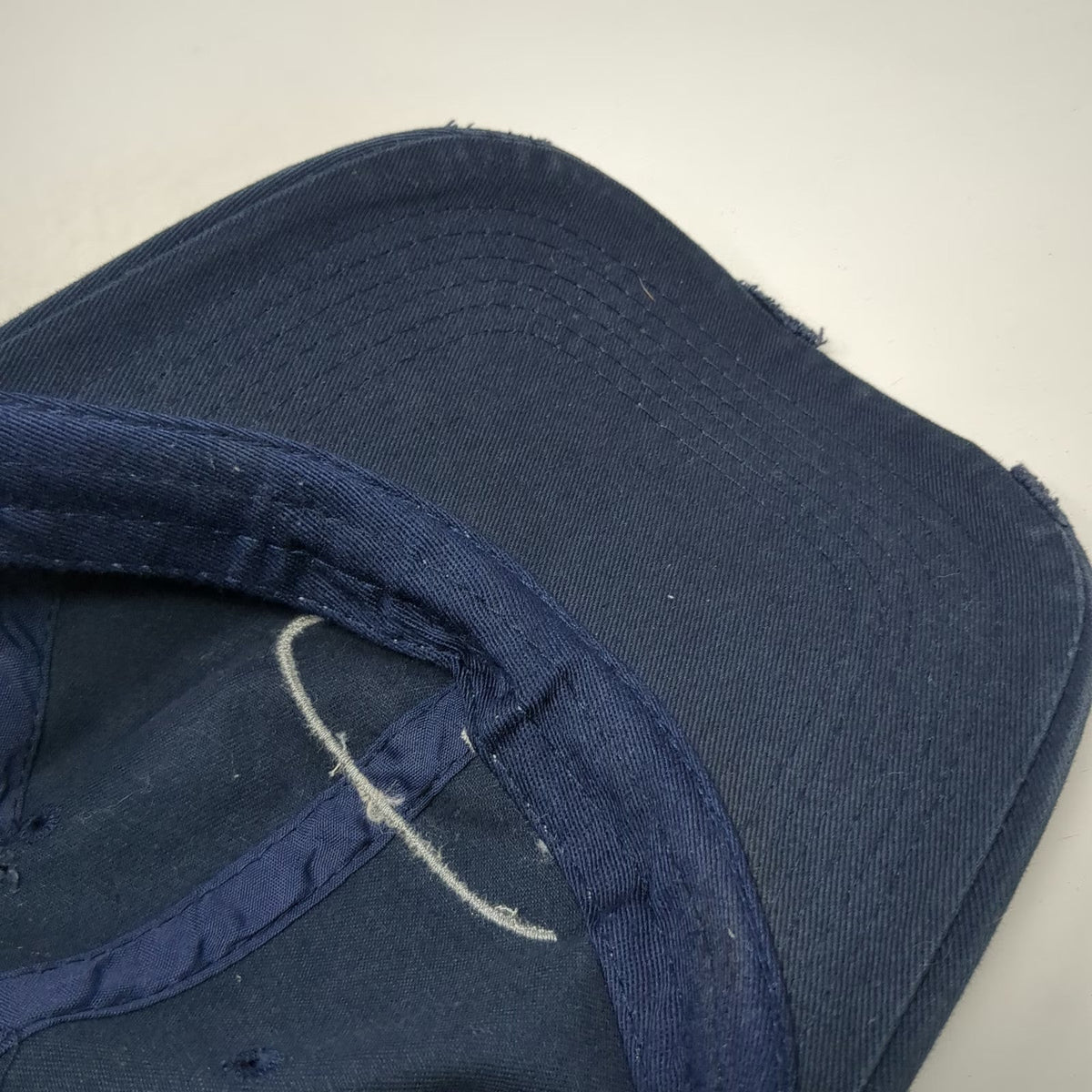 Gansevoort Baseball Cap Blue One Size Strapback Meatpacking NYC Embroidered Hat
