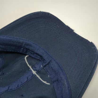 Gansevoort Baseball Cap Blue One Size Strapback Meatpacking NYC Embroidered Hat