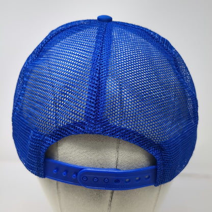Nissin Trucker Hat Blue One Size Snapback Mesh Back G&R Ag Products Spraying