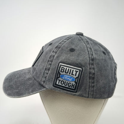 Ford Snapback Gray One Size Hat American Flag Built Ford Tough Idaho Dealership