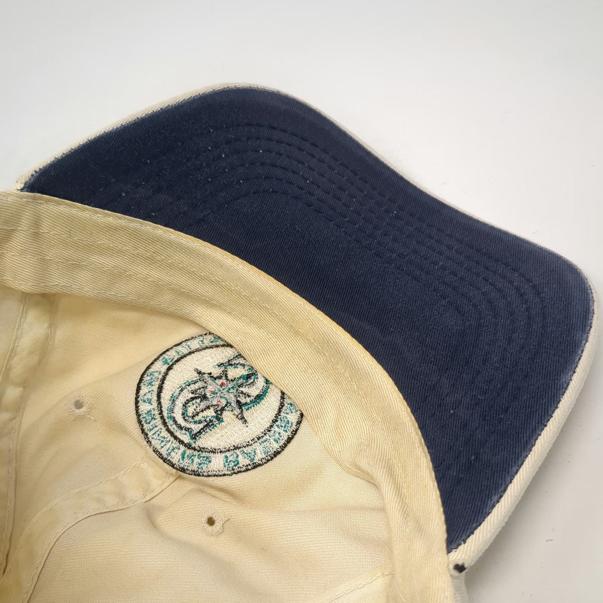 American Needle Seattle Mariners MLB Baseball Cap Beige One Size Slideback Hat