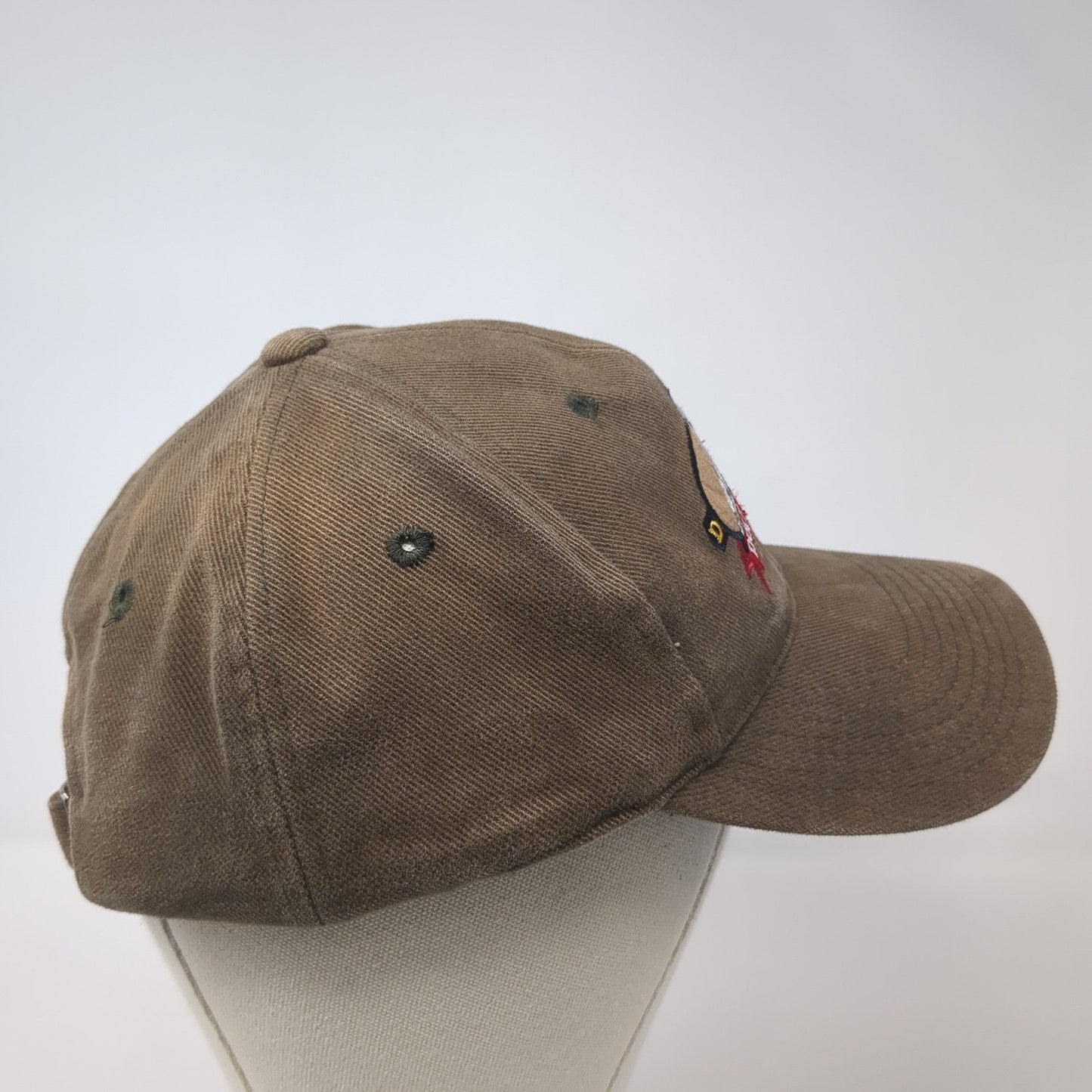Ducks Unlimited Slideback Baseball Cap Brown One Size Adjustable Signatures