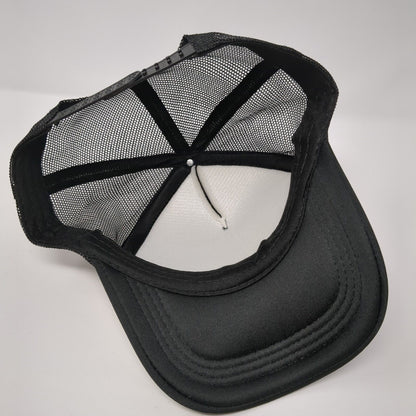 Mama Snapback Mesh Back Trucker Hat Black One Size Solid Adjustable