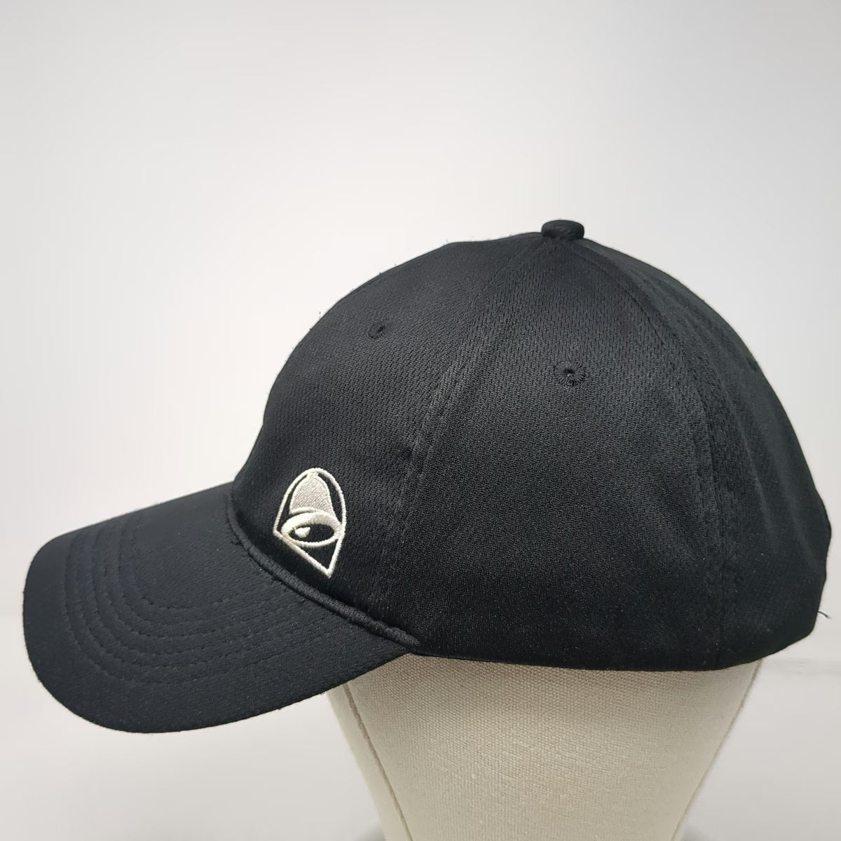 Taco Bell Snapback Black One Size Mesh Back Embroidered Logo Performance Hat