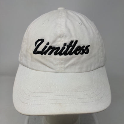 Limitless Slideback Hat White One Size Embroidered The Classics Yupoong