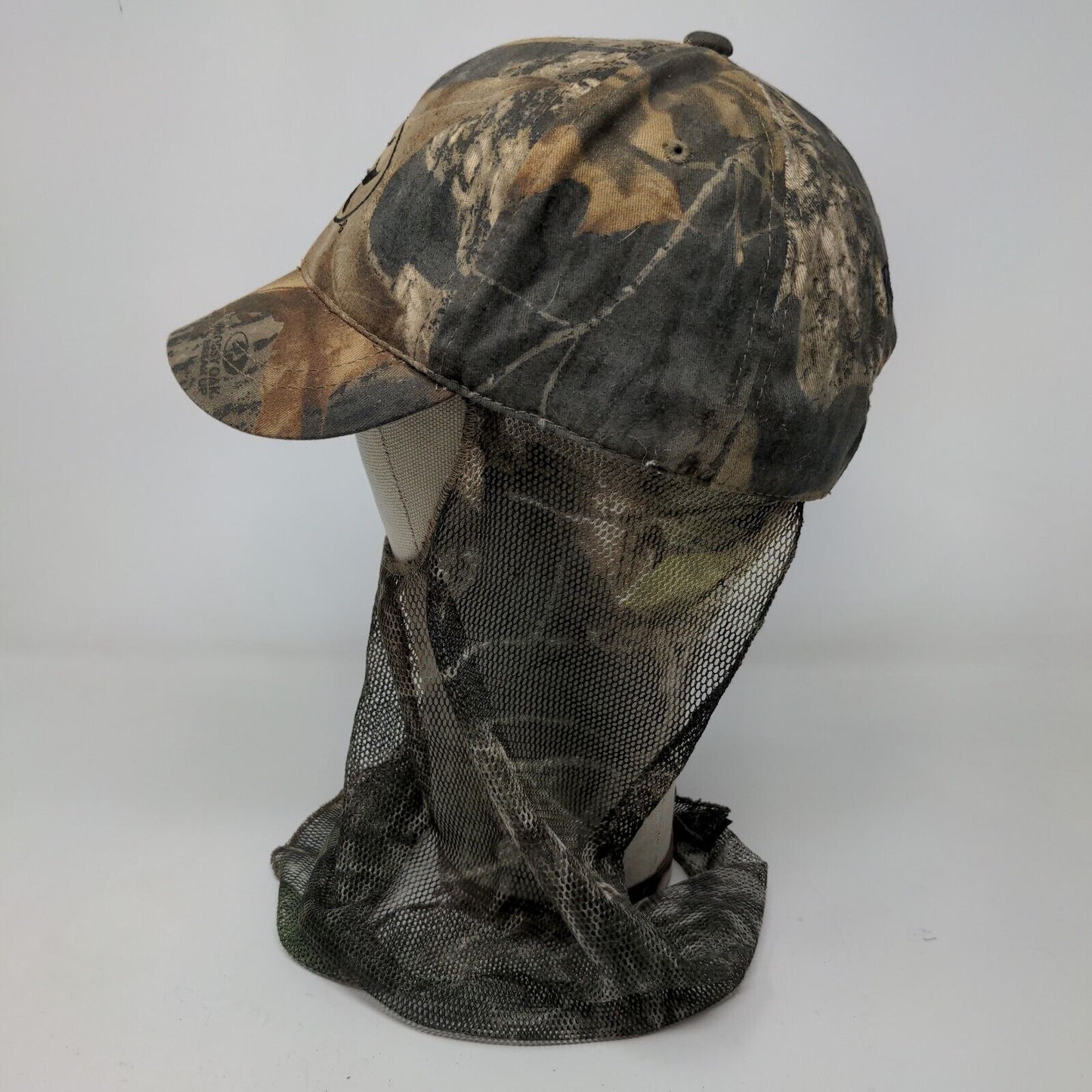 RedHead Men's Strapback Camo Hunting Hat OSFM Mesh Sun Neck Guard Embroidered