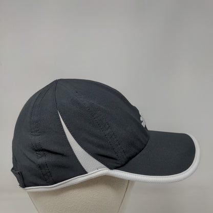 Adidas Aeroready Strapback Hat Black One Size Embroidered White Trim
