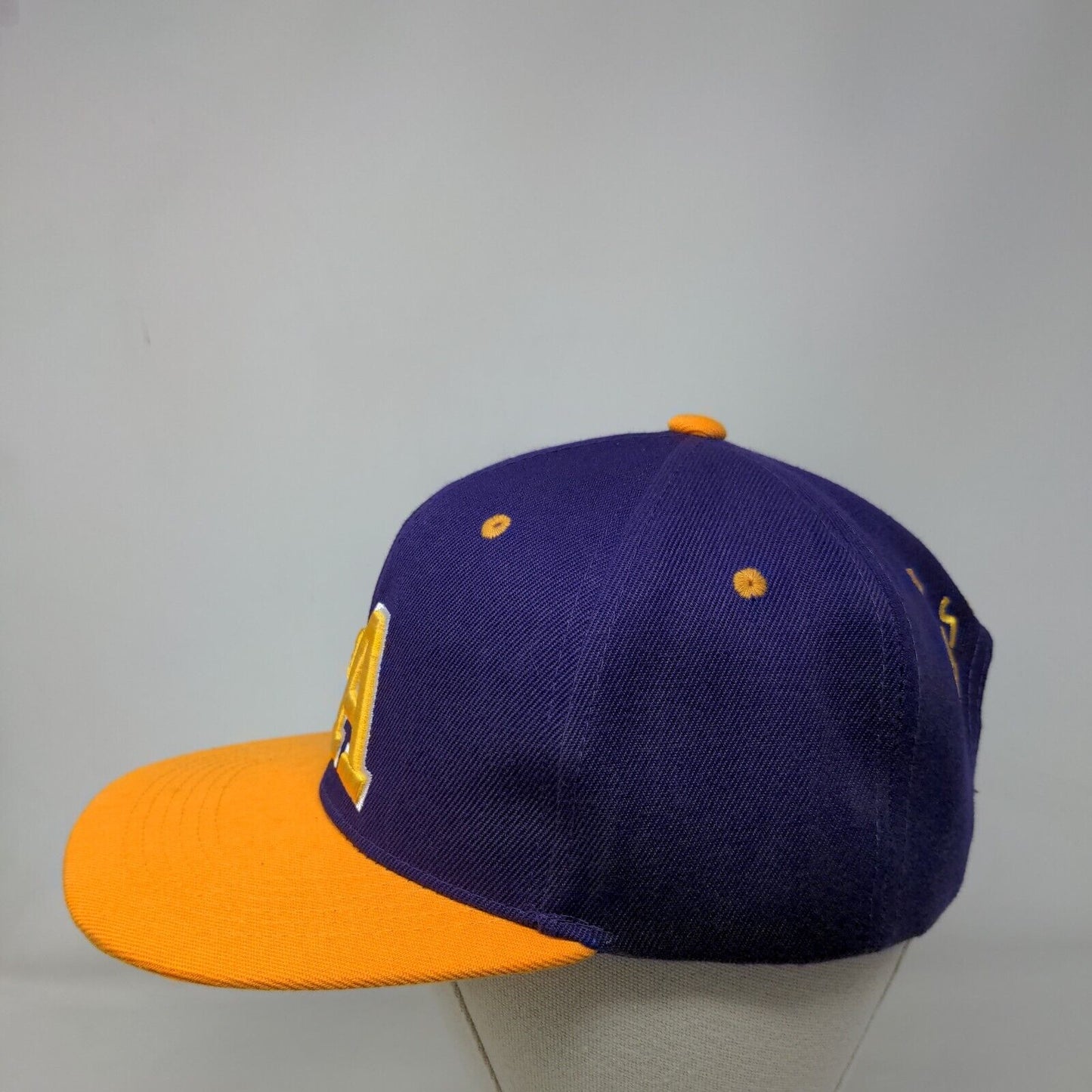 LA Los Angeles Snapback Hat Multi One Size Embroidered Colorblock
