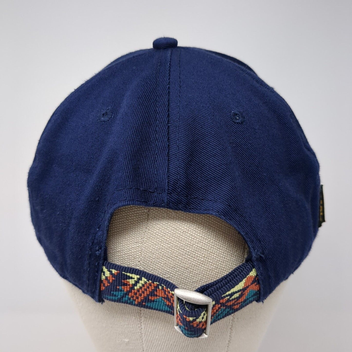 Teva Born In The Canyon Slideback Hat Blue OS Adjustable Embroidered Cotton