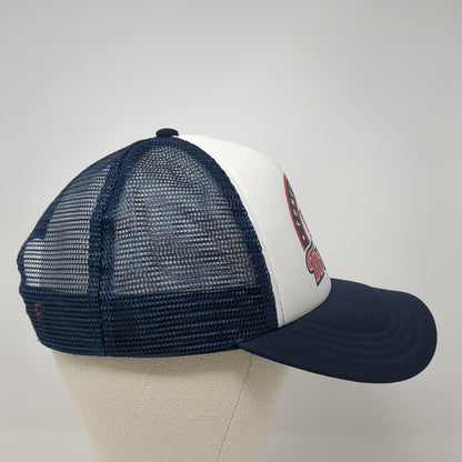 F45 Functional 45 Training Snapback Trucker Hat Blue OS Adjustable Mesh Back