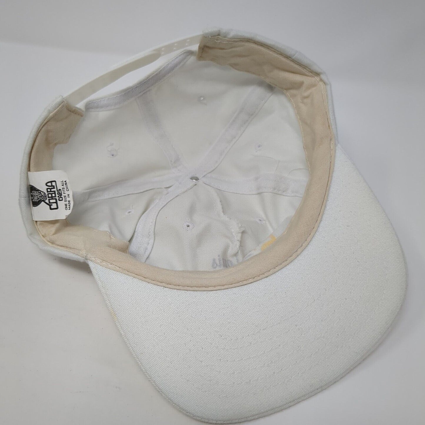 St. Louis Country Library Snapback Hat White One Size Adjustable Cobra