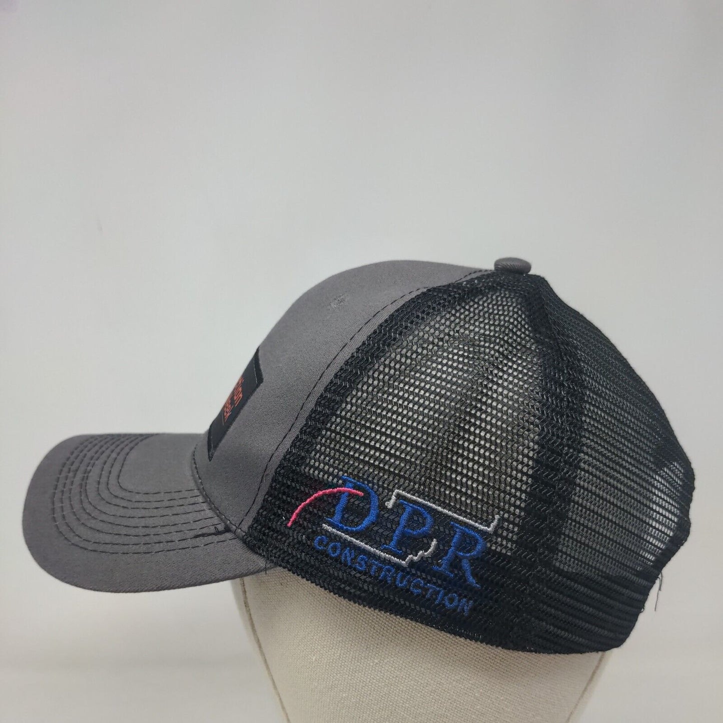 Construction Inclusion Week Snapback Mesh Back Trucker Hat Gray One Size