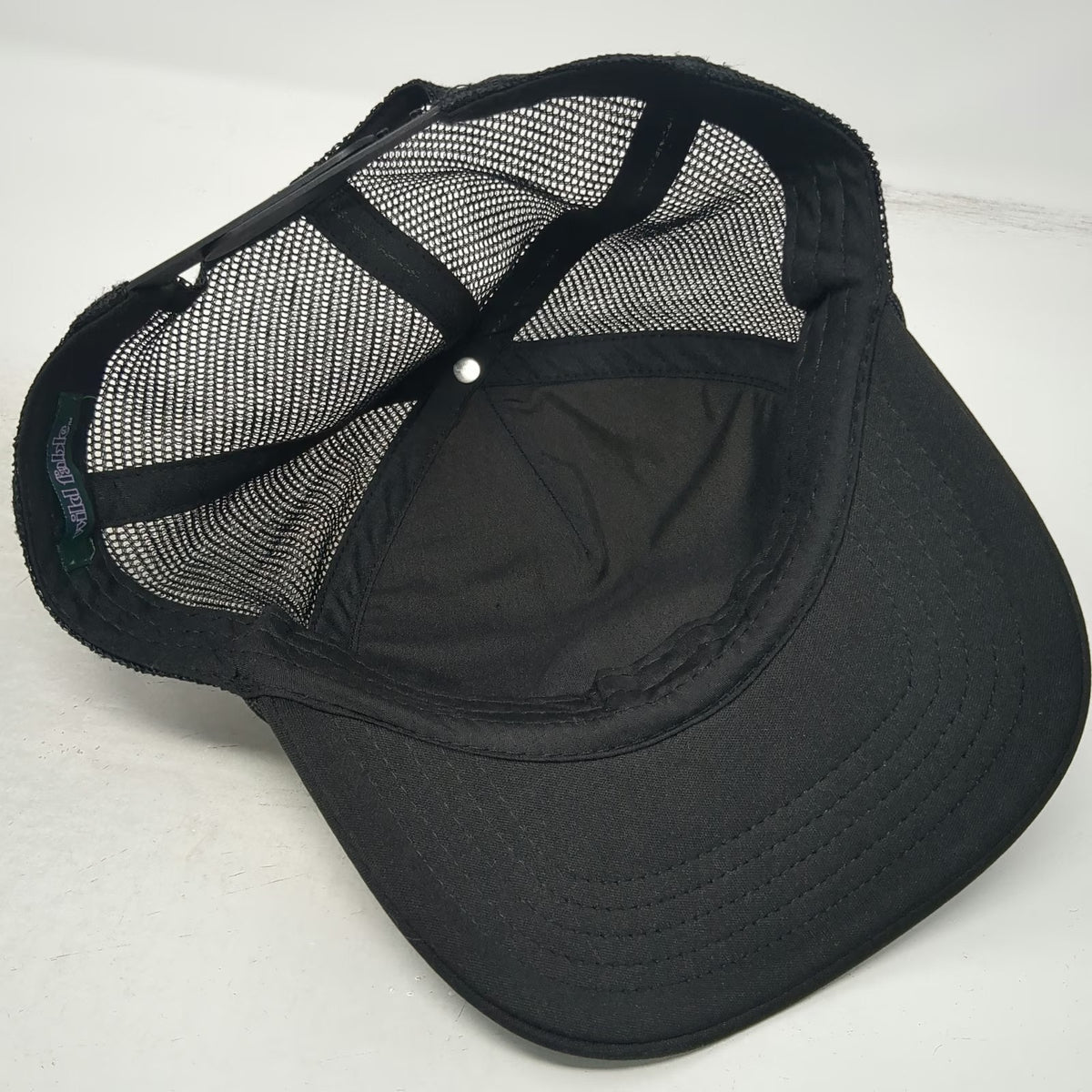 Wild Fable Trucker Hat Black One Size Malibu Surf Club Palm Tree Mesh Snapback