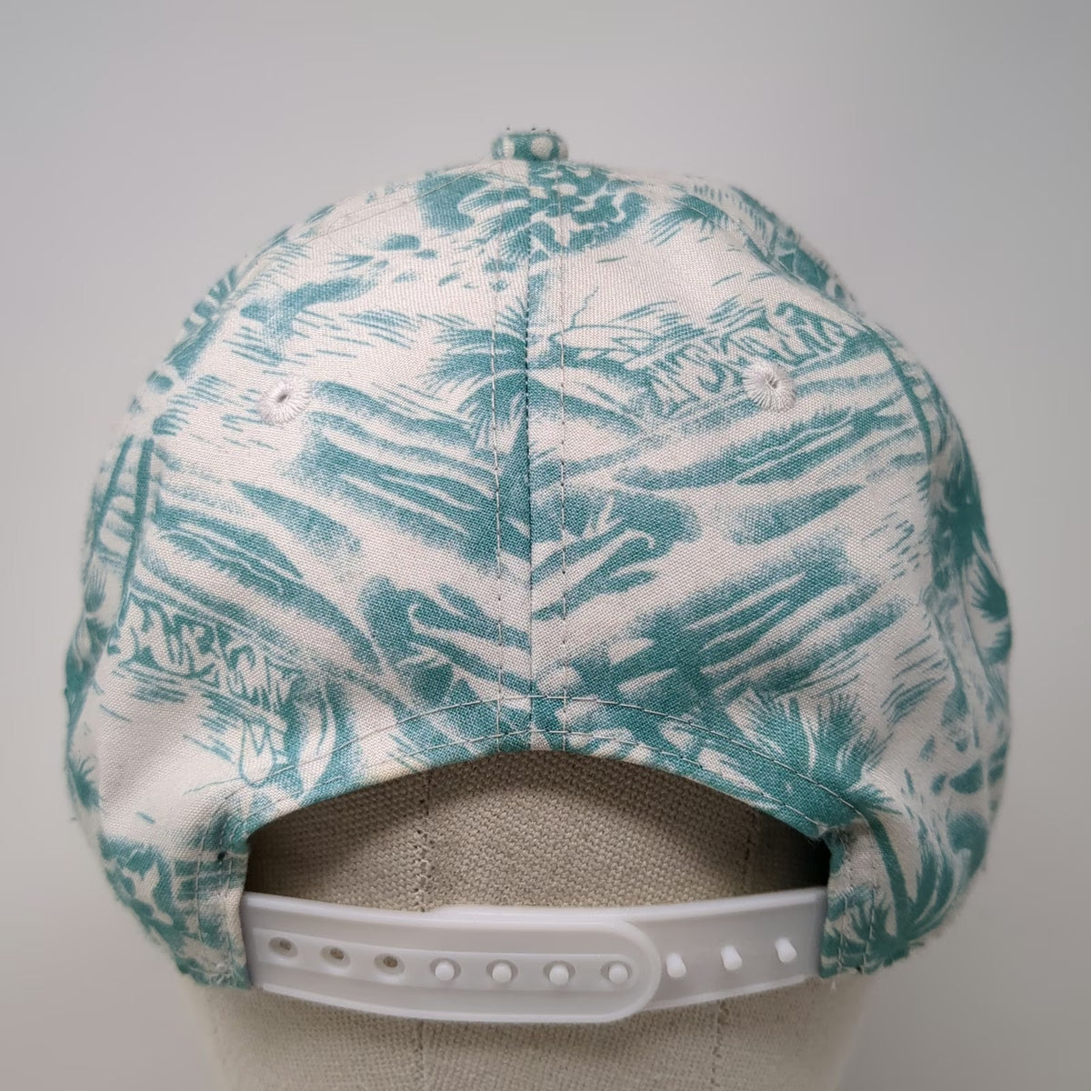 Double Portion Supply Maui Brewing Co Snapback White Green One Size Tropical Hat