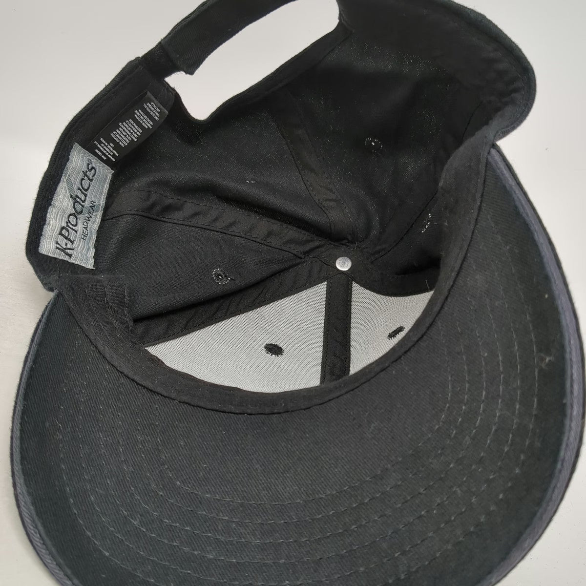 K-Products United Rental Hat Black Baseball Cap One Size Strapback Curved Brim