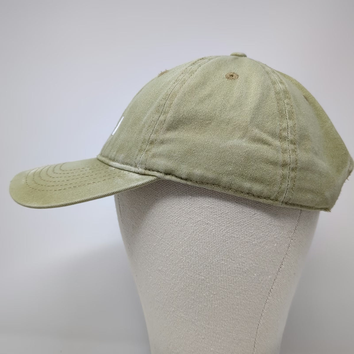 Vuori Baseball Cap Green One Size Adjustable Embroidered Cotton Slideback Hat