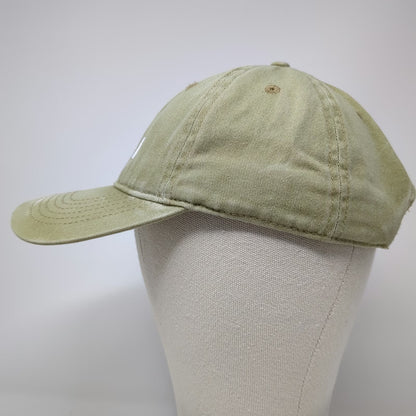 Vuori Baseball Cap Green One Size Adjustable Embroidered Cotton Slideback Hat