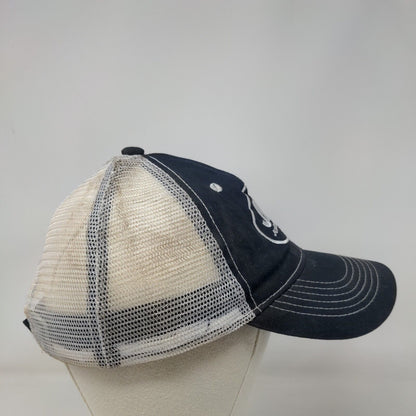 JFH Jonesfish.com Strapback Mesh Back Trucker Hat Blue One Size