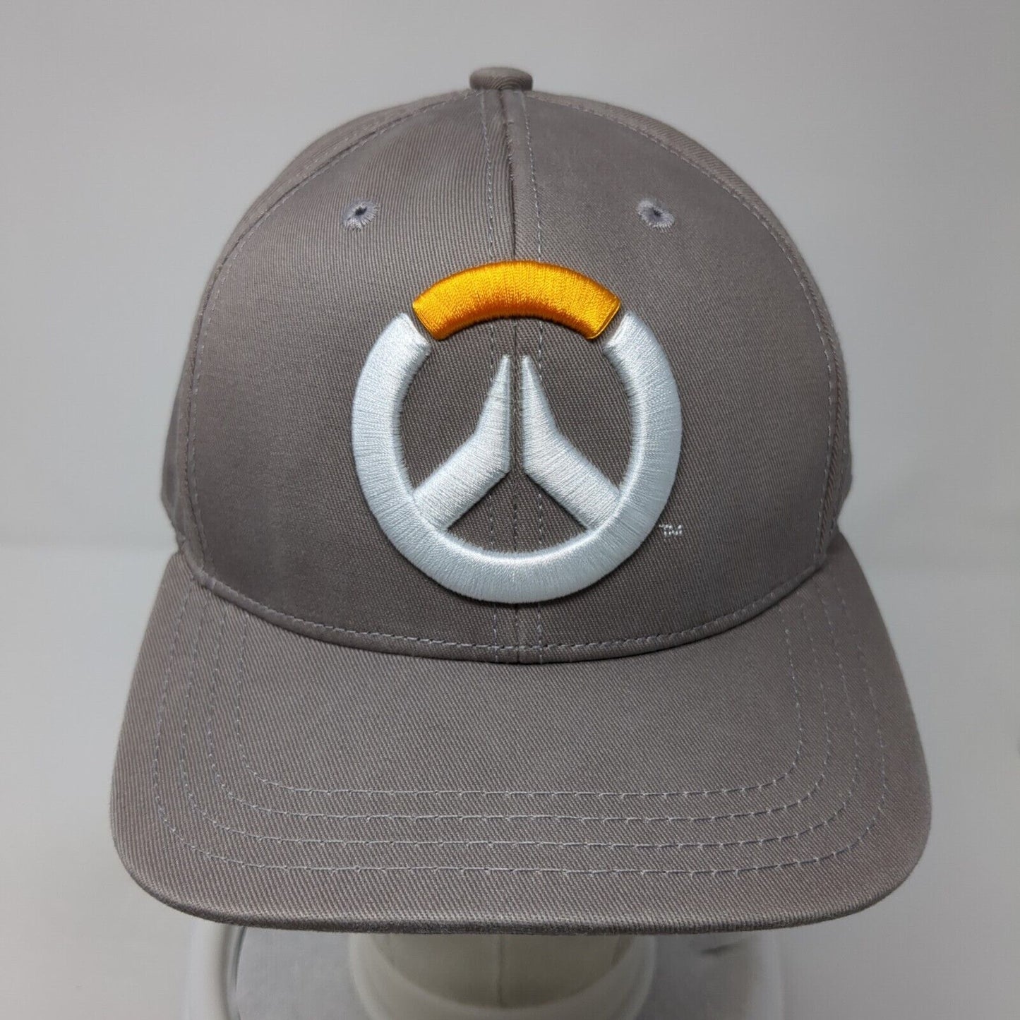 Overwatch Logo Snapback Hat Brown One Size Adjustable Blizzard Jinx