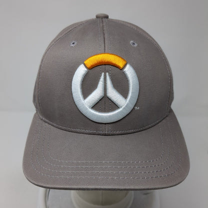 Overwatch Logo Snapback Hat Brown One Size Adjustable Blizzard Jinx