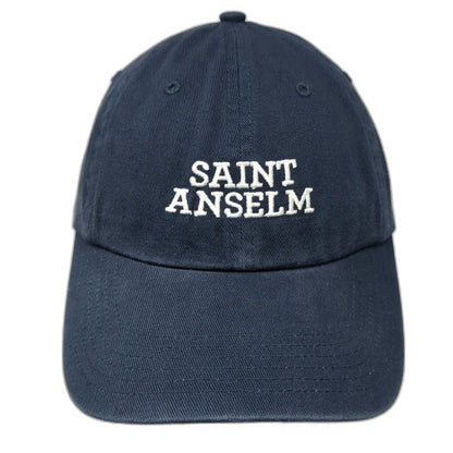 Richardson Baseball Cap Blue One Size Saint Anselm Embroidered Strapback Hat