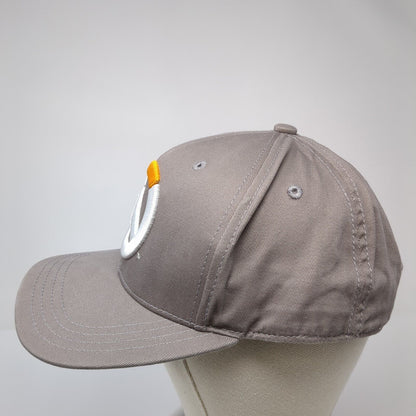 Overwatch Logo Snapback Hat Brown One Size Adjustable Blizzard Jinx