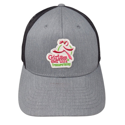 Girls on the Run Treasure Valley Patch Trucker Hat Gray M/L Mesh Back