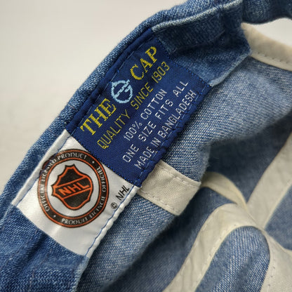Boston Bruins NHL The Cap Blue One Size Denim Slideback Embroidered Logo Hat