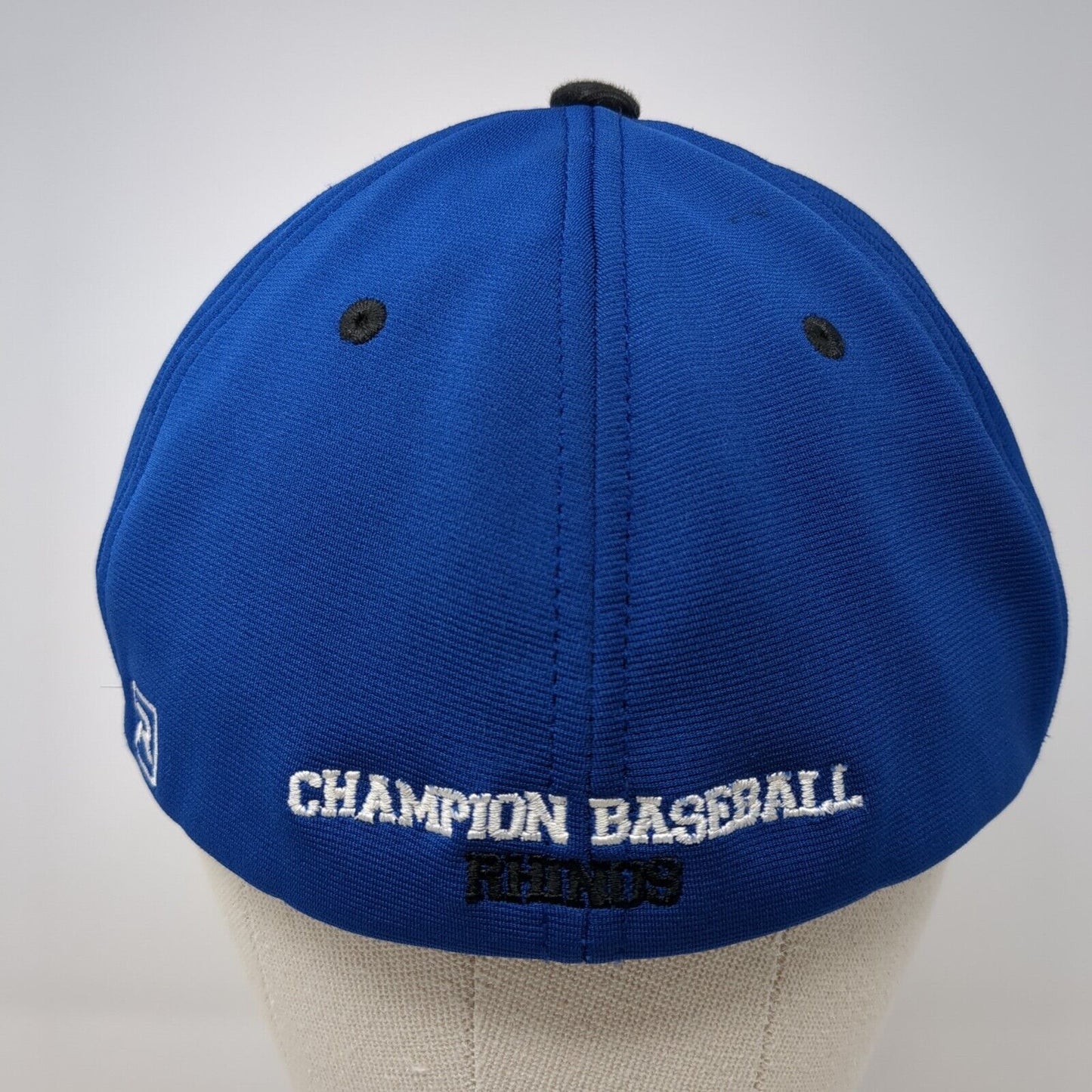 Champion Baseball Rhinos Fitted Hat Multi S/M Embroidered Pulse Richardson