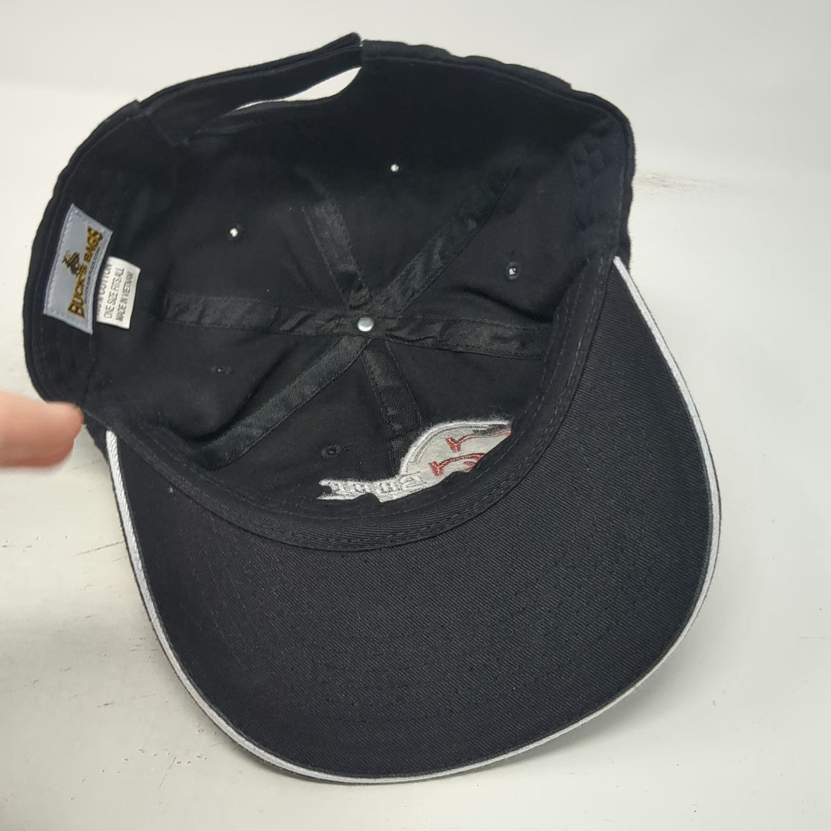 Bucks Bags CS Beef Packers Baseball Cap Black One Size Strapback Hat Logo