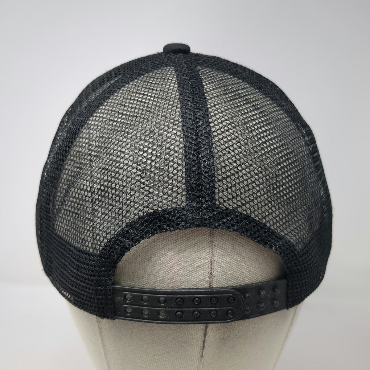 Black One Size Trucker Hat Star Norwegian Wood Lyrics Graphic Mesh Foam Front