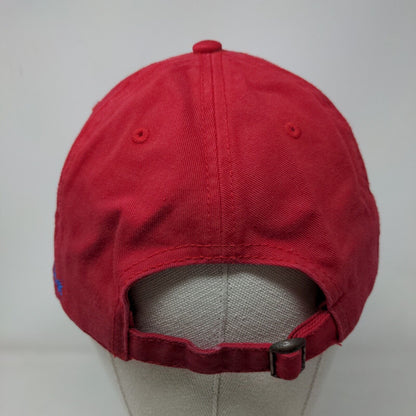 Chubb Classic Slideback Hat Red One Size Adjustable Embroidered 6 Panel