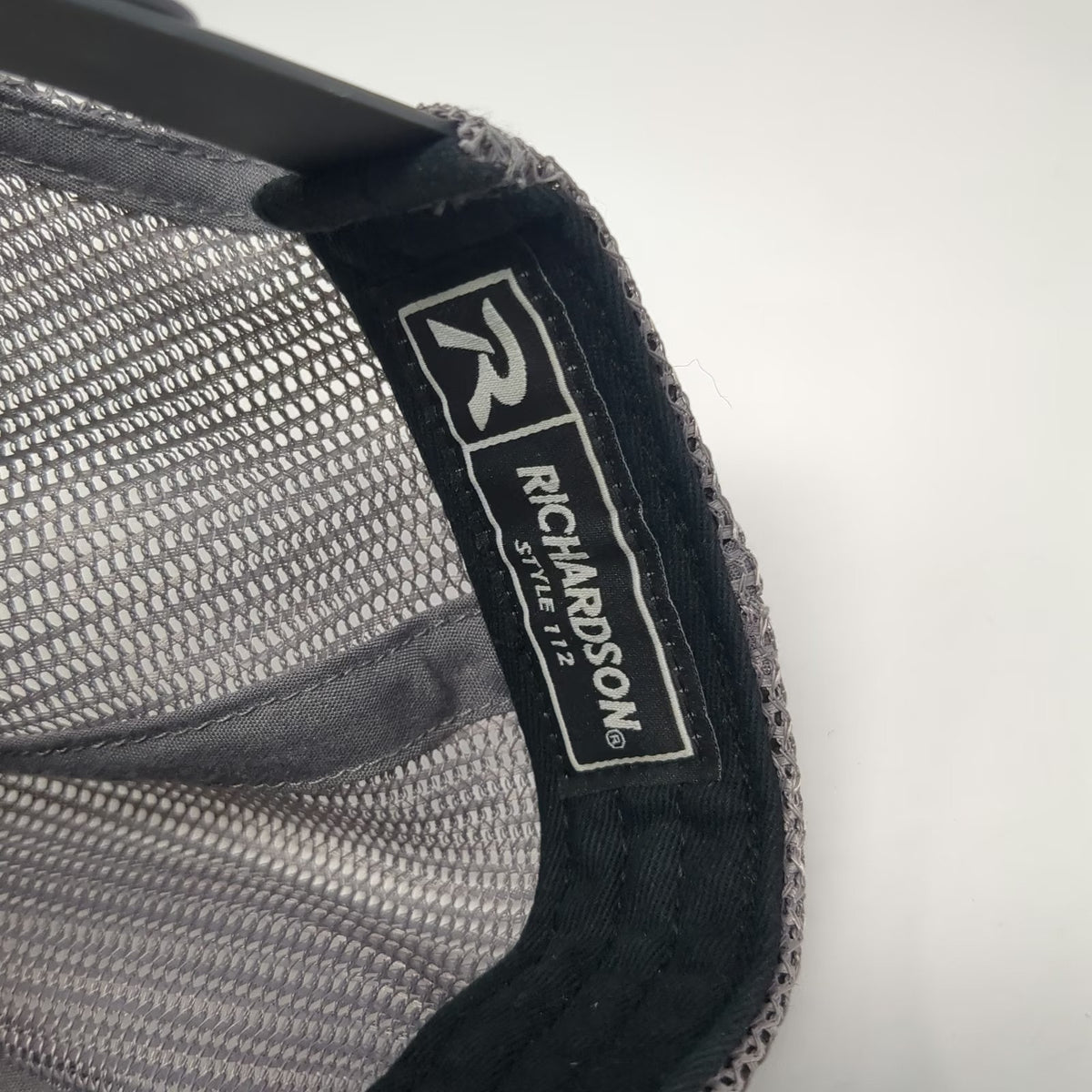 Richardson Trucker Hat Black One Size Mesh Snapback Rekluse Clutch Revolution