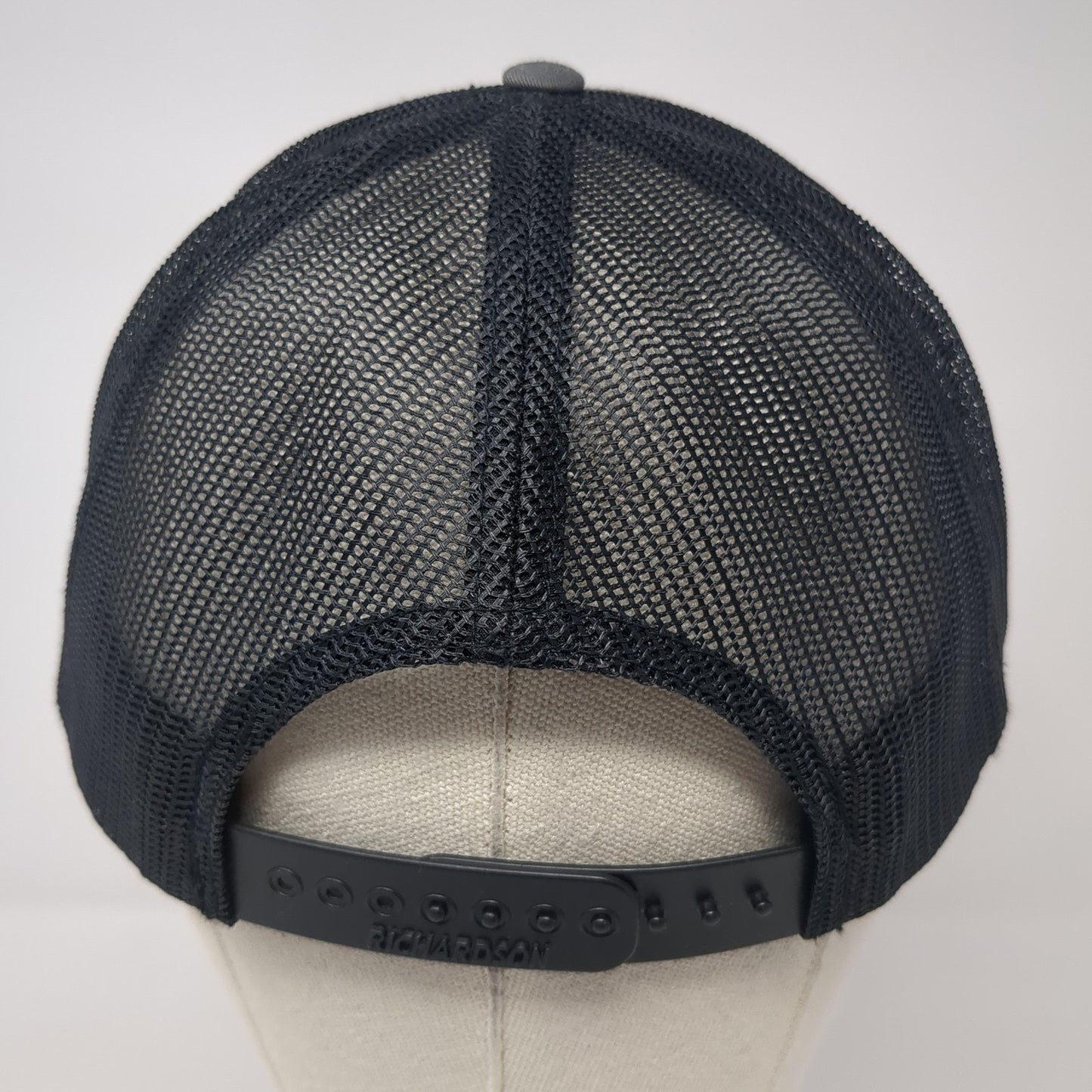 Alturas Snapback Mesh Back Trucker Hat Gray One Size Colorblock Richardson