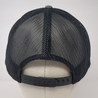 Alturas Snapback Mesh Back Trucker Hat Gray One Size Colorblock Richardson
