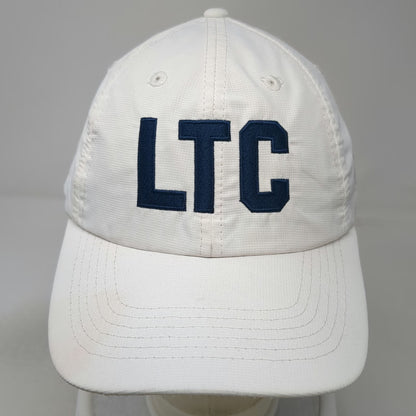 Imperial LTC White Baseball Cap One Size Slideback US Flag Bird Performance Hat